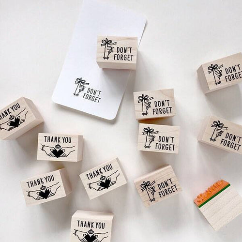 KNOOP Original Rubber Stamp - Don't Forget