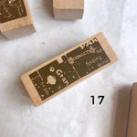 Chamil Garden Rubber Stamp Collection Vol.1- Secret