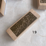 Chamil Garden Rubber Stamp Collection Vol.1- Secret