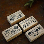 Chamil Garden 5th Anniversary Rubber Stamp Set - Fruit