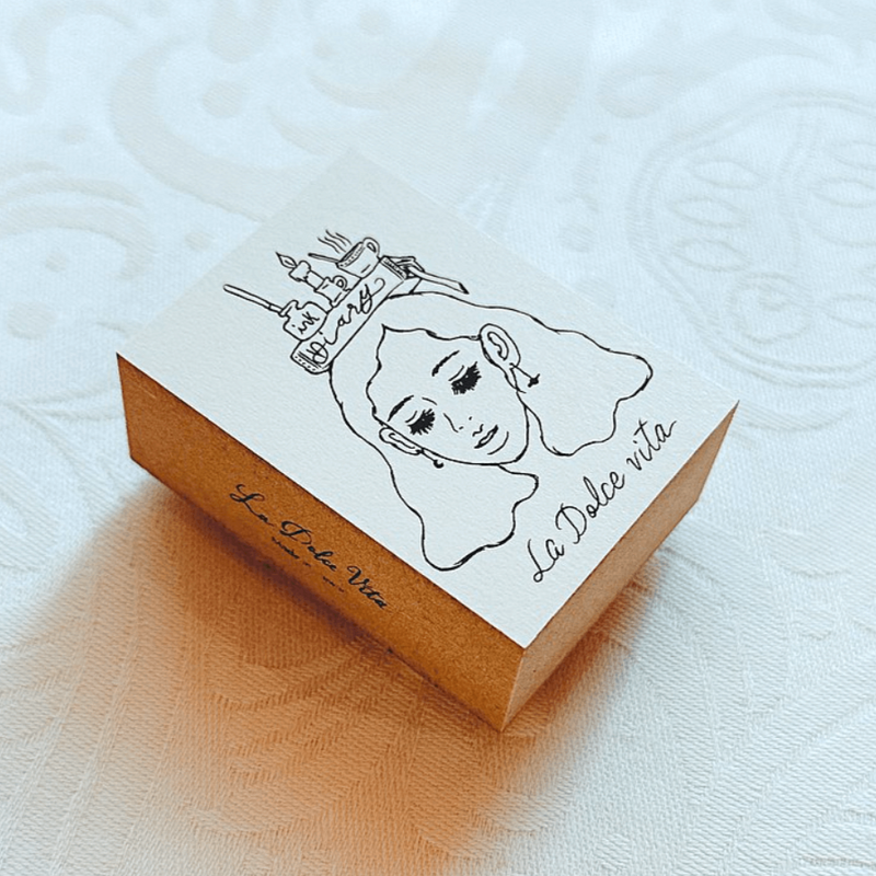 LDV Rubber Stamp: 10th Anniversary Girl