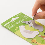 MD Sticky Memo - Animal Point Markers