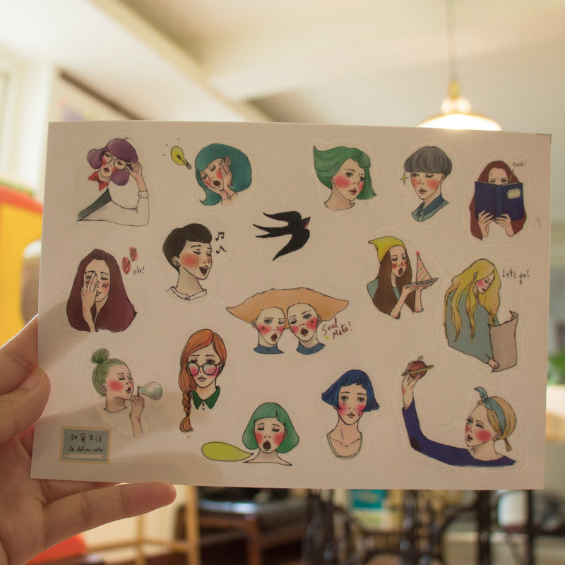 LDV A New Life Sticker Sheet