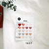 Suatelier Stickers - Geometric Plain XIV (Heart Series)