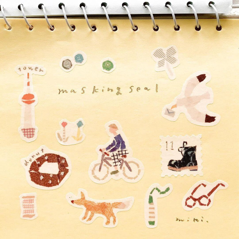 Miki Tamura [My Favorite] Washi Sticker - Summer