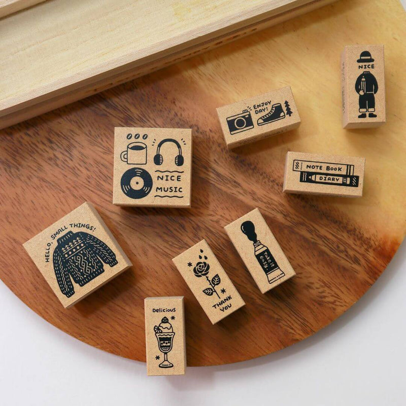 Sanby x eric Rubber Stamp Set Vol.2