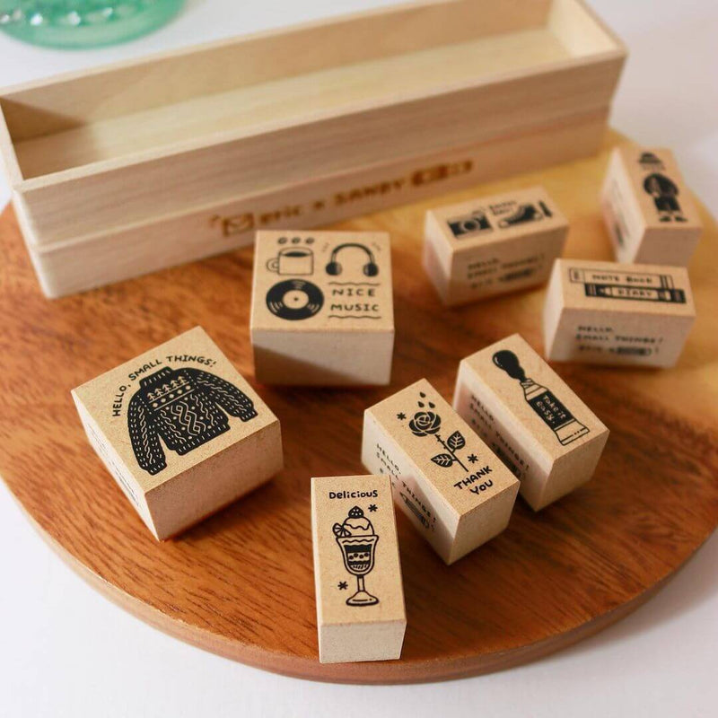 Sanby x eric Rubber Stamp Set Vol.2