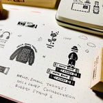 Sanby x eric Rubber Stamp Set Vol.2