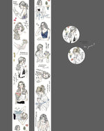 Pion: Sketching Girls Washi Tape