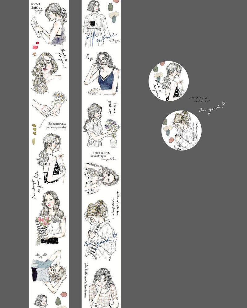 Pion: Sketching Girls Washi Tape