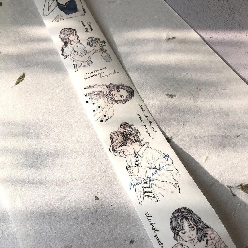Pion: Sketching Girls Washi Tape