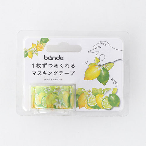 Bande Sticker Washi Tapes - Lemon & Lime