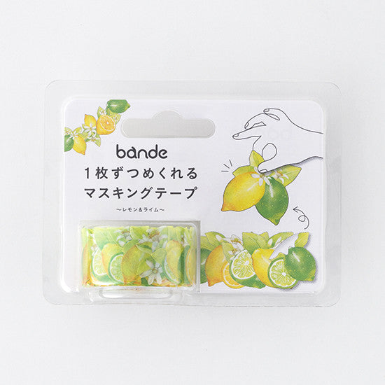 Bande Sticker Washi Tapes - Lemon & Lime