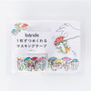 Bande Sticker Washi Tapes (Autumn Series) - Mushroom