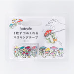 Bande Sticker Washi Tapes (Autumn Series) - Mushroom