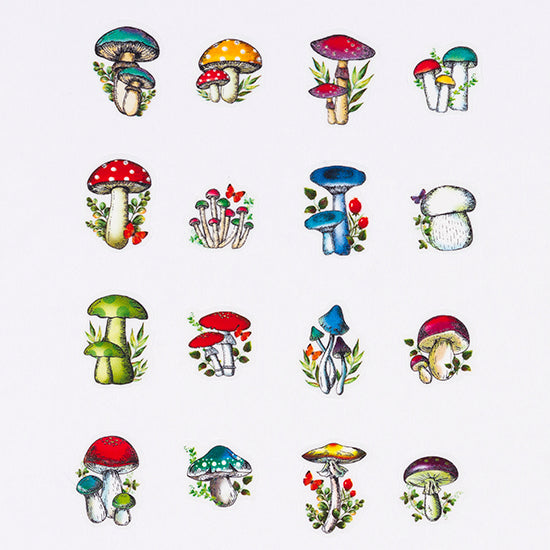 Bande Sticker Washi Tapes (Autumn Series) - Mushroom