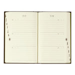 Midori 3 Years Diary Book - Brown