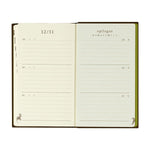 Midori 3 Years Diary Book - Brown