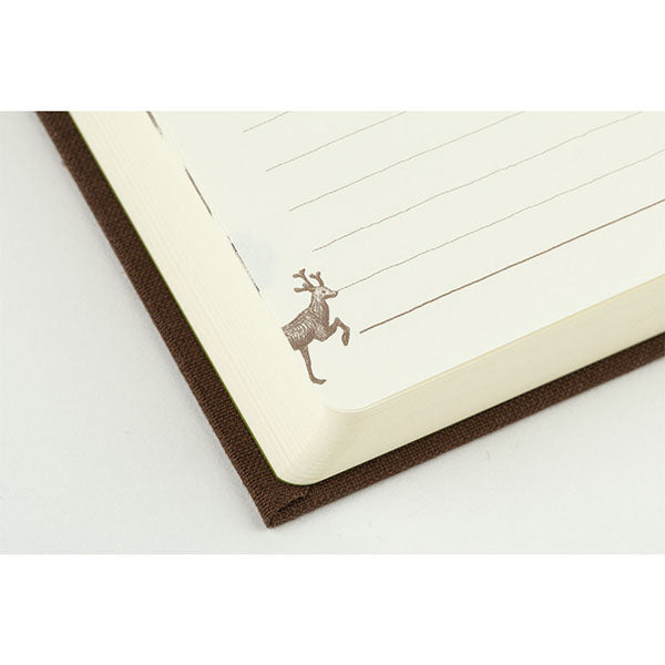 Midori 3 Years Diary Book - Brown