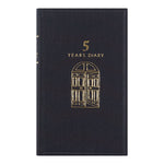 Midori 5 Years Diary Book - Black