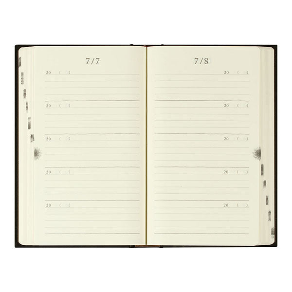 Midori 5 Years Diary Book - Black