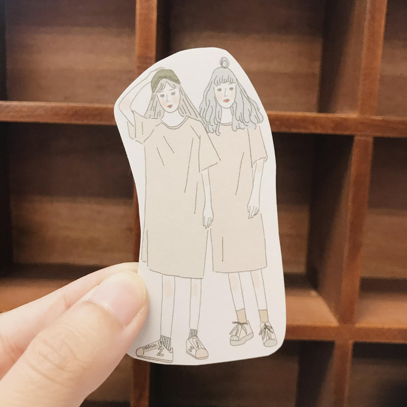 Girl's Project Stickers 029