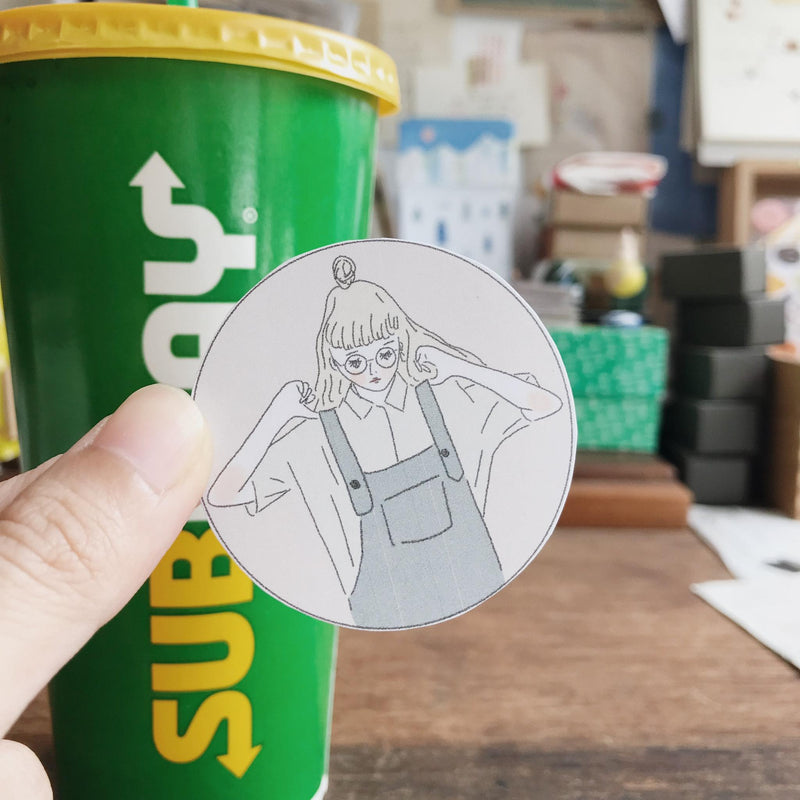 Girl's Project Stickers 029