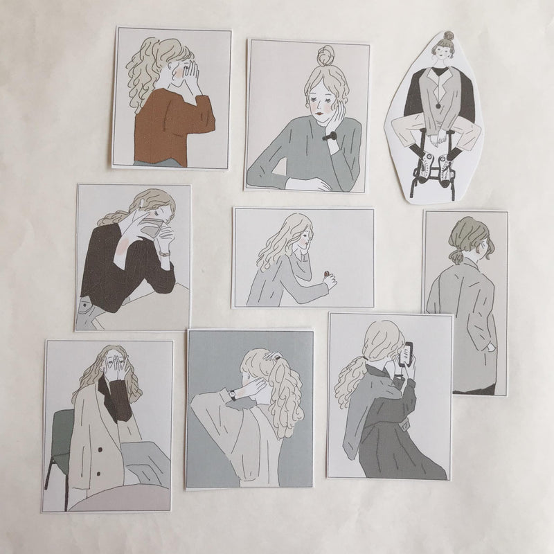 Girl's Project Stickers 042