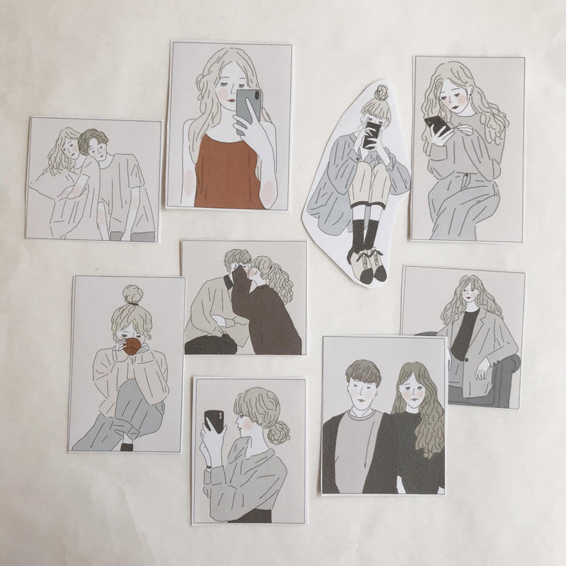 Girl's Project Stickers 039