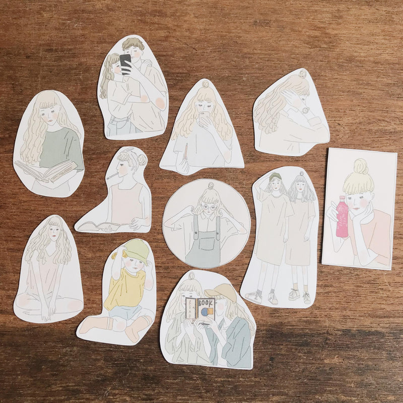 Girl's Project Stickers 029