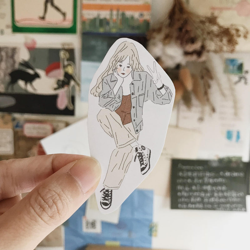 Girl's Project Stickers 036