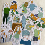 Girl's Project Stickers 002