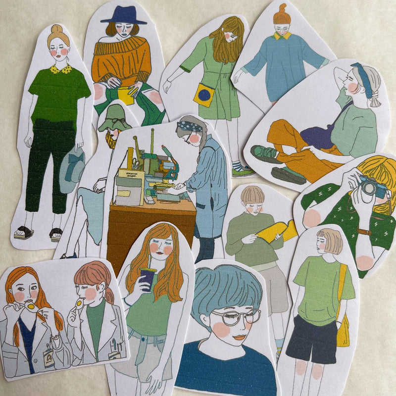 Girl's Project Stickers 002