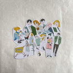 Girl's Project Stickers 004