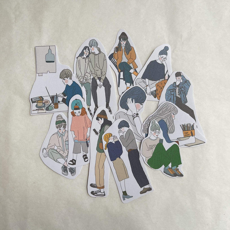 Girl's Project Stickers 007