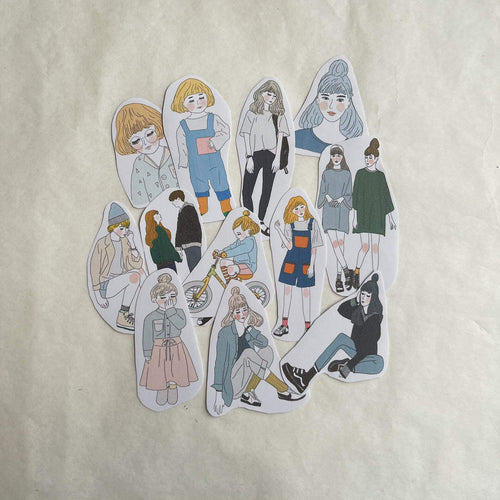 Girl's Project Stickers 009