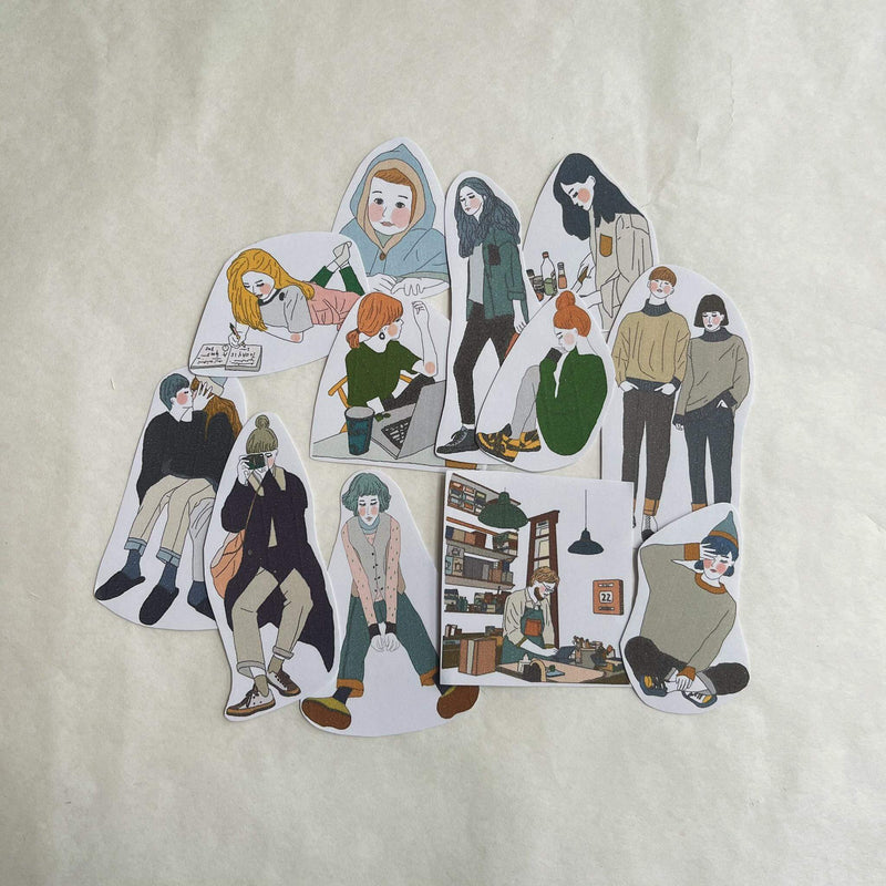 Girl's Project Stickers 008