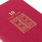 Midori 10 Years Diary Book
