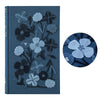 Midori 5 Years Diary Book - Embroidery Flower / Navy