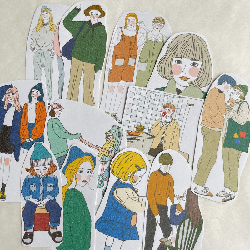 Girl's Project Stickers 006