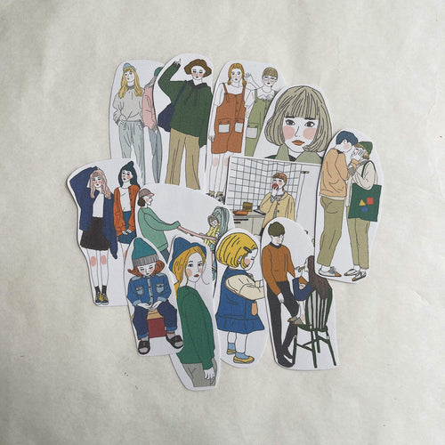 Girl's Project Stickers 006