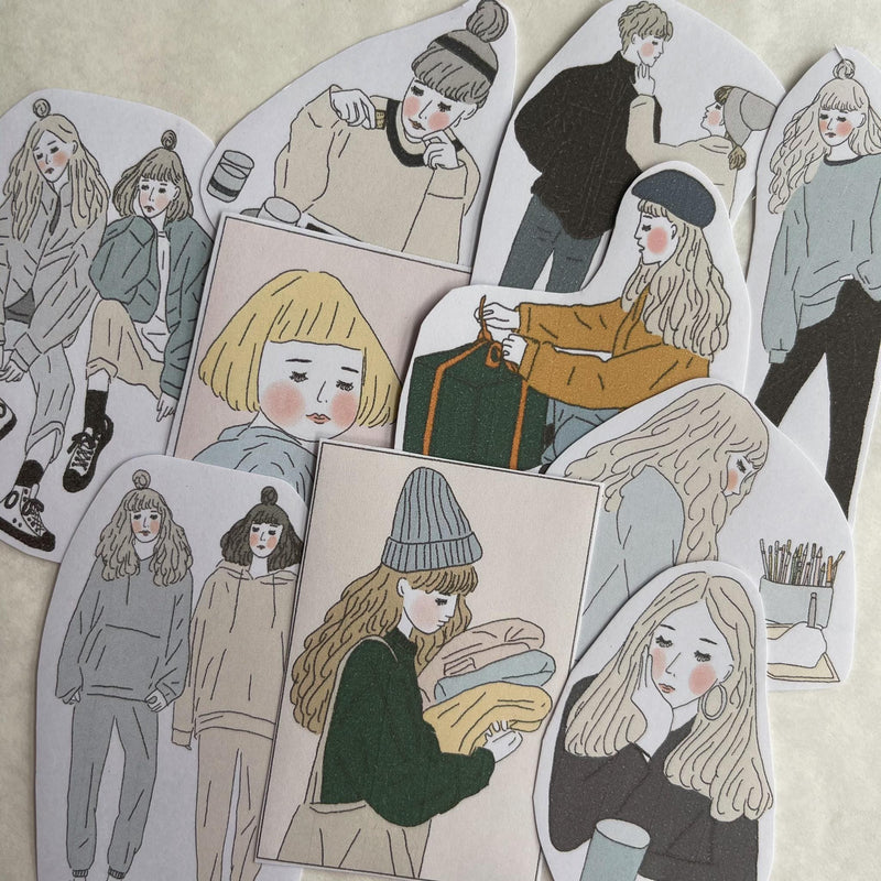 Girl's Project Stickers 021