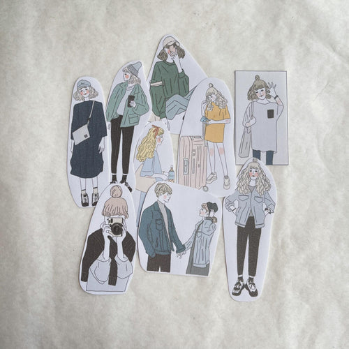 Girl's Project Stickers 018