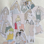Girl's Project Stickers 029