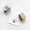 KNOOP Original Rubber Stamp - Thank You