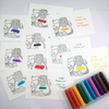 Plain Stationery Ink Rubber Stamps