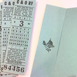 US Vintage Railroad Tickets (5pcs)