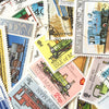 Trains Theme Vintage Stamps Set