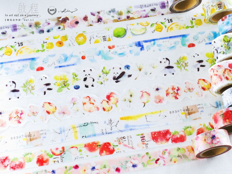 Liang Feng Washi Tapes Collection Vol. 1