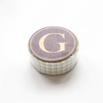 Classiky Grid Washi Tapes (18mm) - Green